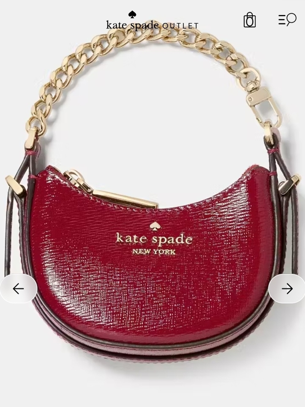 Kate Spade Nova bag char